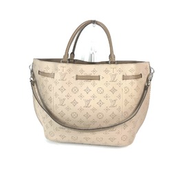 Louis Vuitton M54403 MonogramMahina 2WAY Hand Bag Shoulder Tote Bag Shoulder Bag Galet Beige