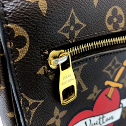 Louis Vuitton M43991 Patchies 2WAY bag Hand Bag Brown Multicolore/GoldHardware