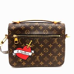 Louis Vuitton M43991 Patchies 2WAY bag Hand Bag Brown Multicolore/GoldHardware