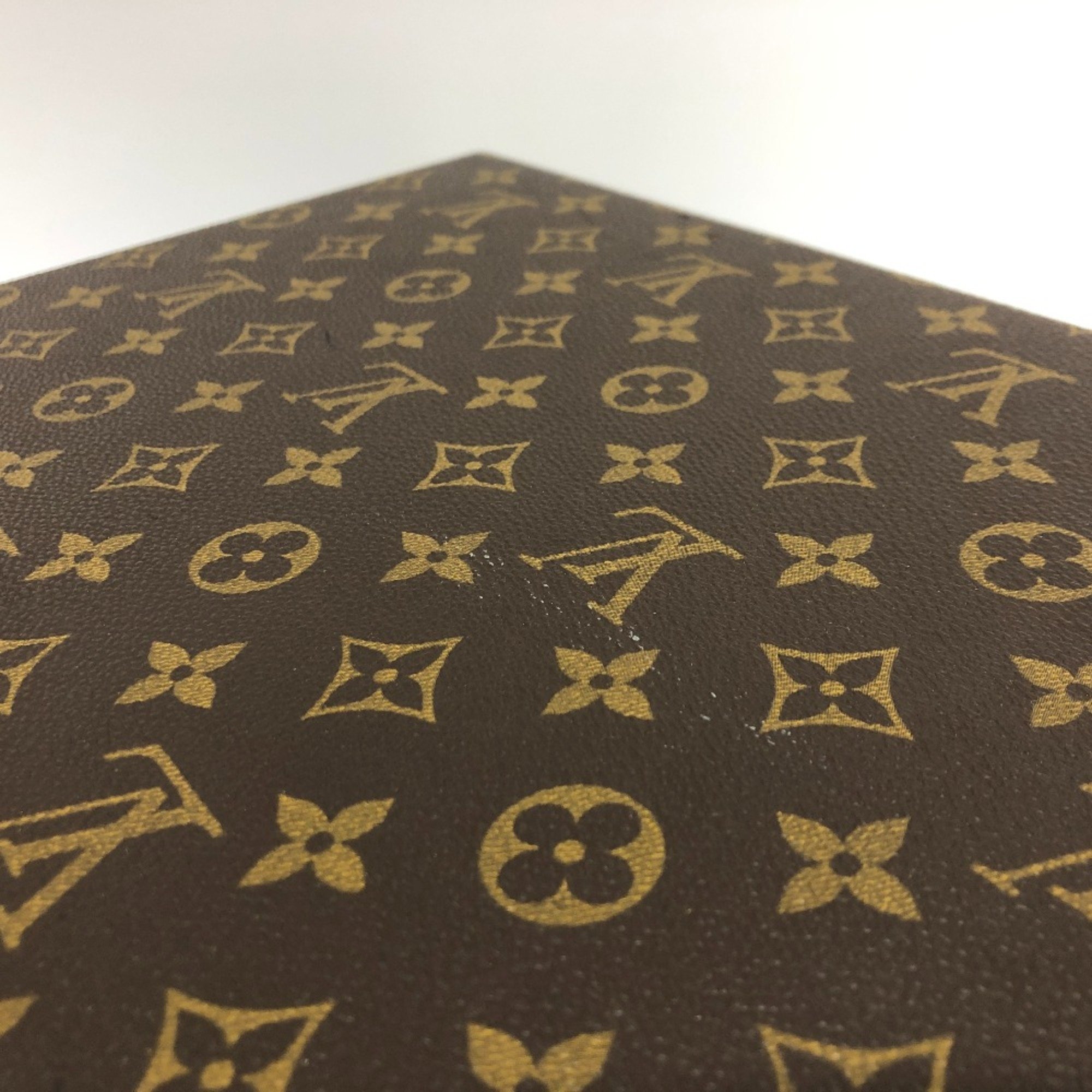 Louis Vuitton M53124 Monogram Briefcase Briefcase Brown GoldHardware