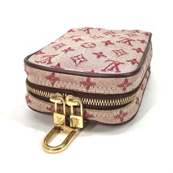 Louis Vuitton M60001 Monogram mini Shoulder Bag Pochette with strap Pouch Cherry Red