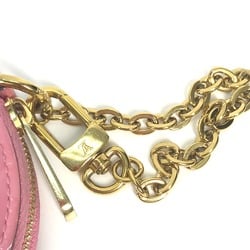 Louis Vuitton M90496 MonogramVernis Coin Compartment Wallet Chain coin purse pink