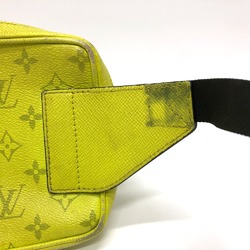 Louis Vuitton M30239 Taigalama Messenger bag body bag yellow Black/SilverHardware