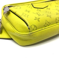 Louis Vuitton M30239 Taigalama Messenger bag body bag yellow Black/SilverHardware