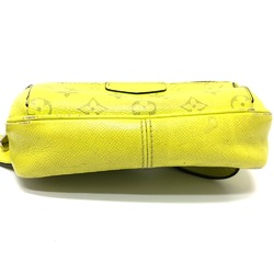 Louis Vuitton M30239 Taigalama Messenger bag body bag yellow Black/SilverHardware