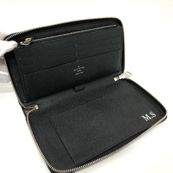 Louis Vuitton N61214 Graphite Zippy Organizer Long Wallet Black SilverHardware