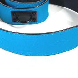 Louis Vuitton MP207T Virgil Abloh Monogram Chain Carabiner belt Turquoise blue