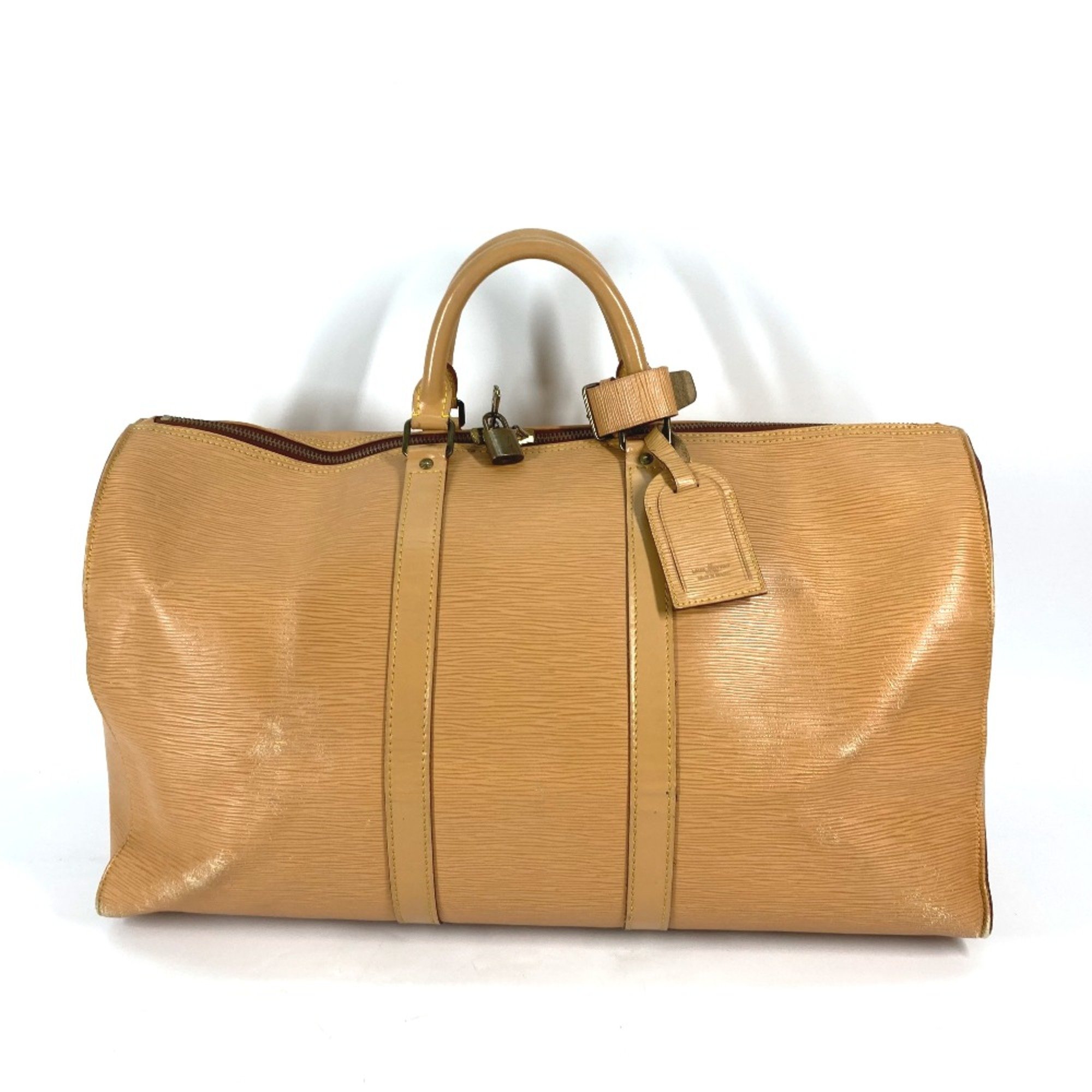 Louis Vuitton M42941 Epi Travel Bags Hand Bags Bags Duffle Bag Winnipeg-Beige Beige