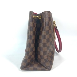 Louis Vuitton N40052 Riverside Damier LV Charm Tote Bag Shoulder Bag Shoulder Bag Hand Bag RedBased Brown