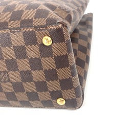 Louis Vuitton N40052 Riverside Damier LV Charm Tote Bag Shoulder Bag Shoulder Bag Hand Bag RedBased Brown