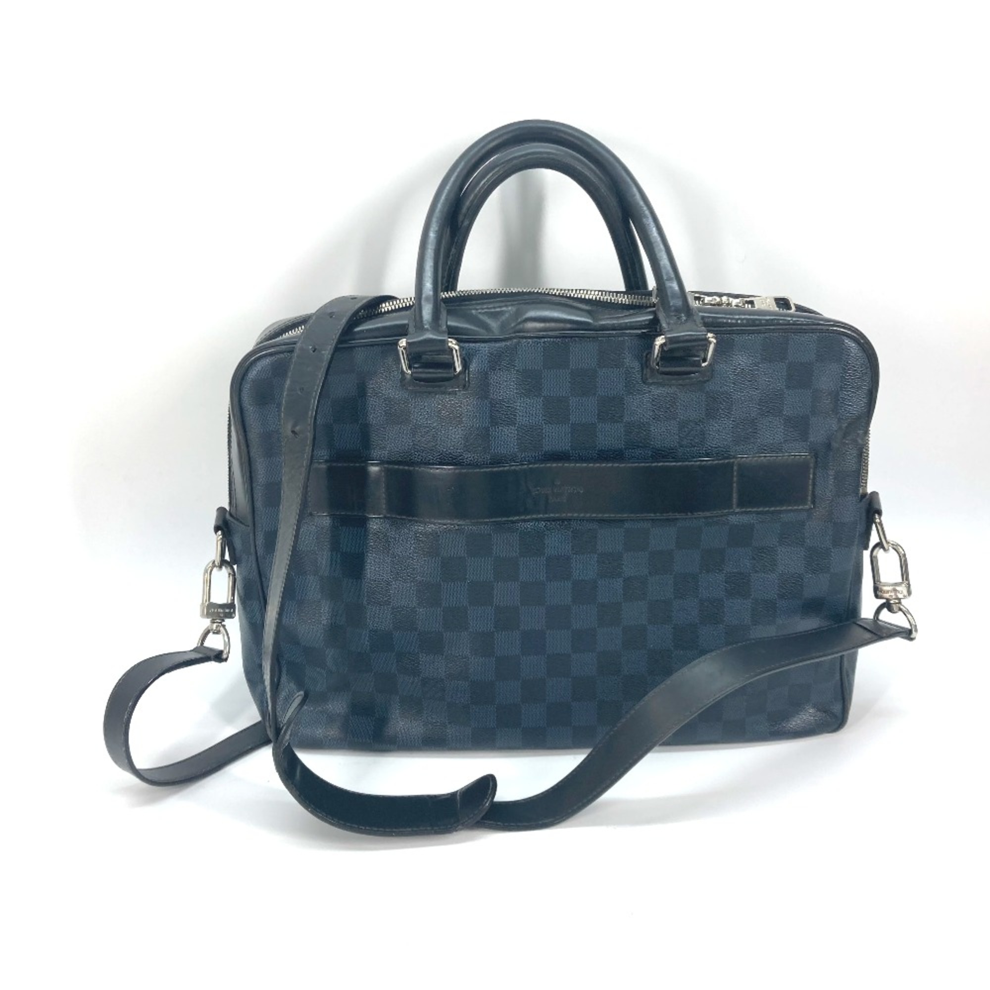 Louis Vuitton N41347 Damier Cobalt 2AWY Hand Bag Shoulder Bag Business bag Black Navy