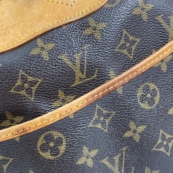 Louis Vuitton M47270 Monogram Tote Bag Shoulder Bag Brown