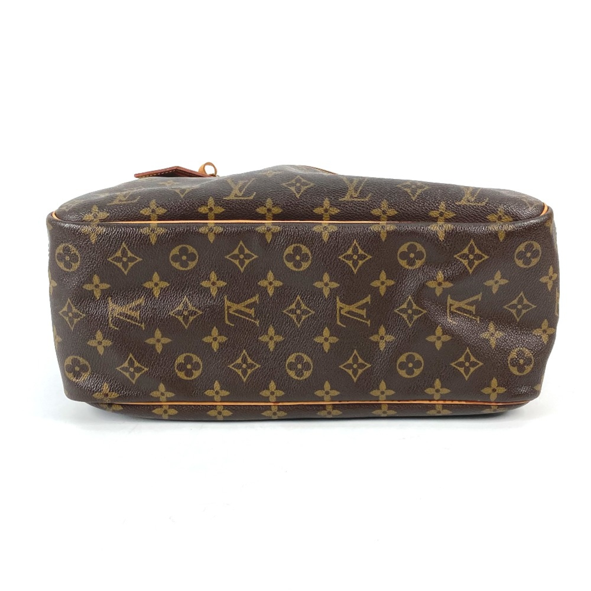 Louis Vuitton M47270 Monogram Tote Bag Shoulder Bag Brown