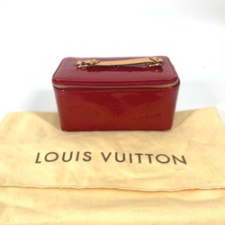 Louis Vuitton M91273 MonogramVernis Vanity Bags Jewelry Cases Accessories Pouch Pomdamul Red