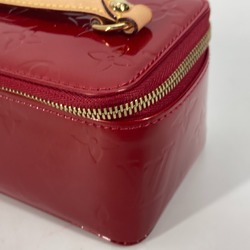 Louis Vuitton M91273 MonogramVernis Vanity Bags Jewelry Cases Accessories Pouch Pomdamul Red