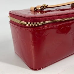 Louis Vuitton M91273 MonogramVernis Vanity Bags Jewelry Cases Accessories Pouch Pomdamul Red