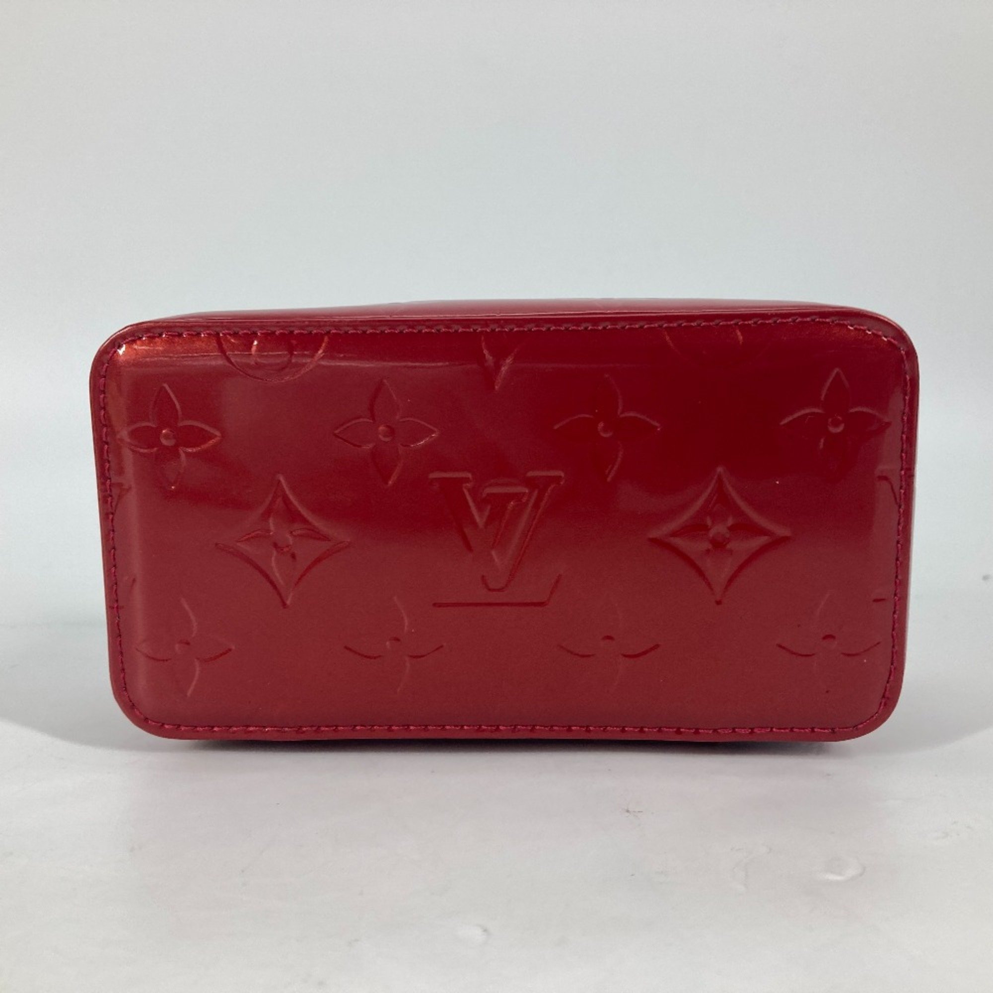 Louis Vuitton M91273 MonogramVernis Vanity Bags Jewelry Cases Accessories Pouch Pomdamul Red