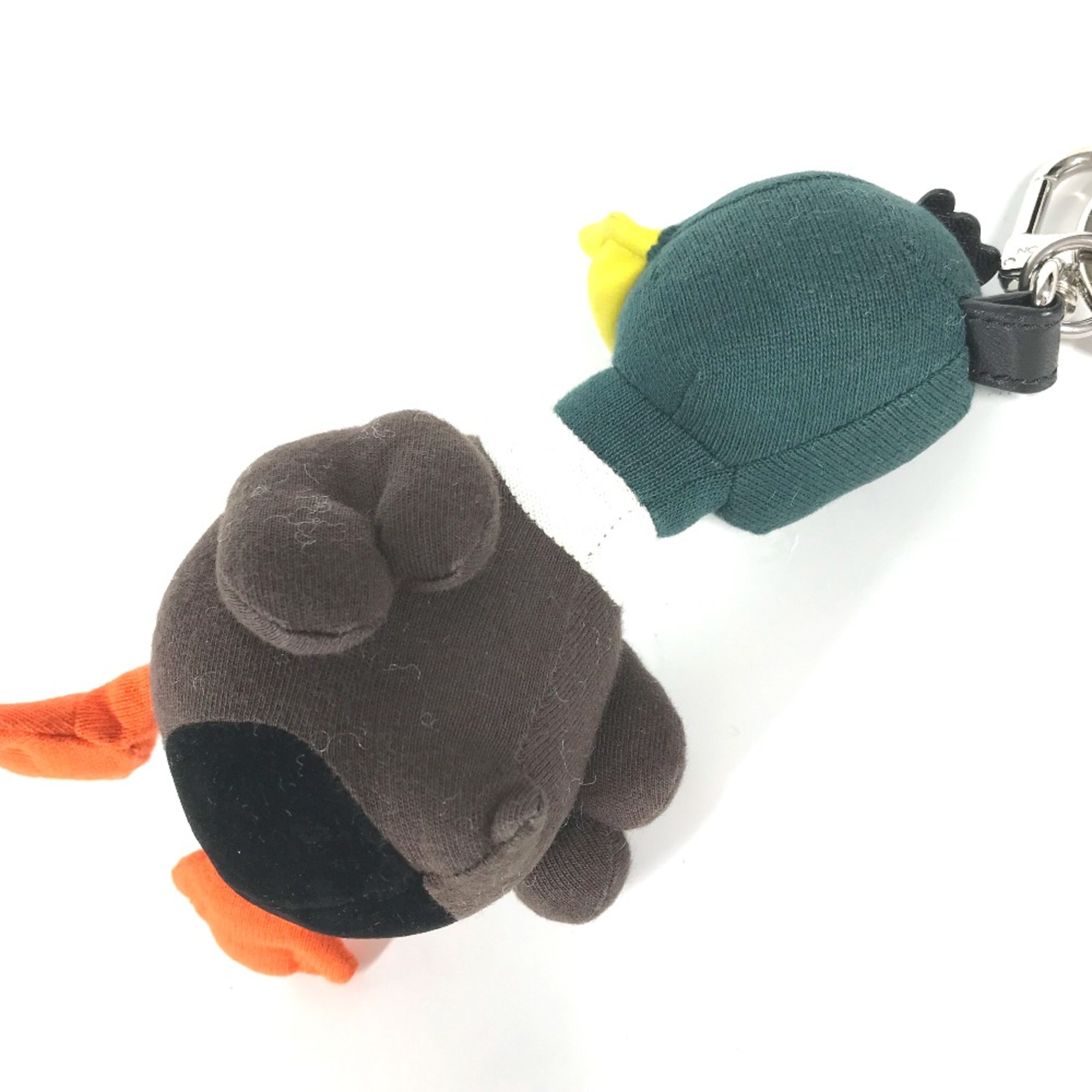 Louis Vuitton MP3222 NIGO collaboration Bag Charm Plush Toy Key Holder Green Brown