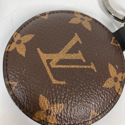 Louis Vuitton M68307 Monogram Key ring Key Holder Bag Charm Blue x Brown