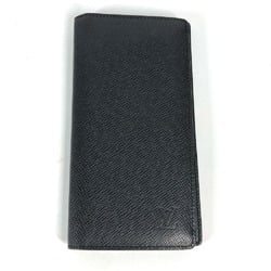 Louis Vuitton M30501 Taiga long wallet bifold Long Wallet Ardoise Black