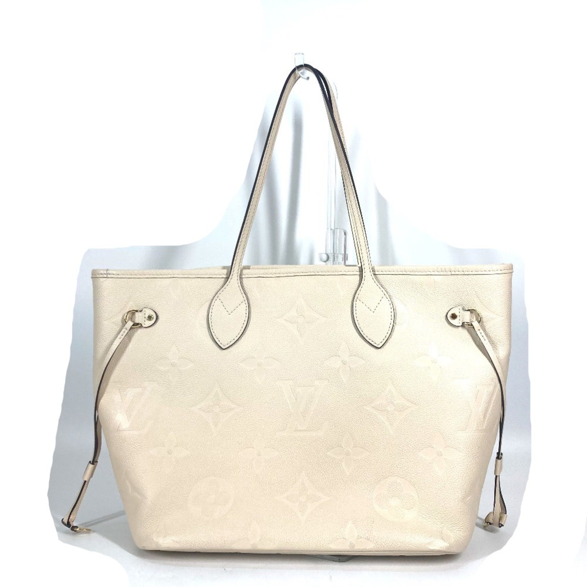 Louis Vuitton M46676 MonogramEmpreinte Shoulder Bag Tote Bag claim Beige