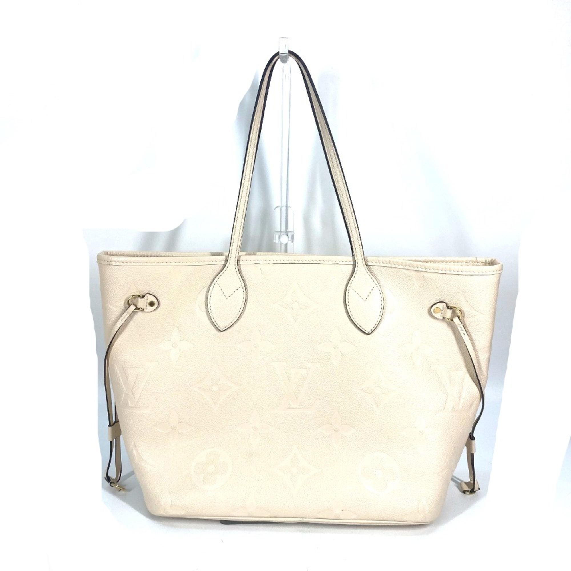 Louis Vuitton M46676 MonogramEmpreinte Shoulder Bag Tote Bag claim Beige