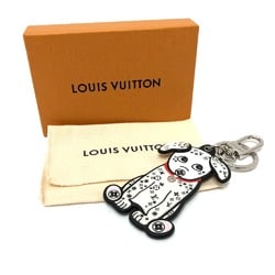 Louis Vuitton M00746 Key chain Bag Charm White x Black SilverHardware