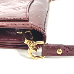 Louis Vuitton M91547 MonogramVernis 2WAY Bag Shoulder Bag Bag Clutch bag Rouge Forvist purple