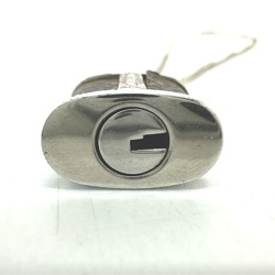 Louis Vuitton M00525 Monogram Padlock Necklace Silver