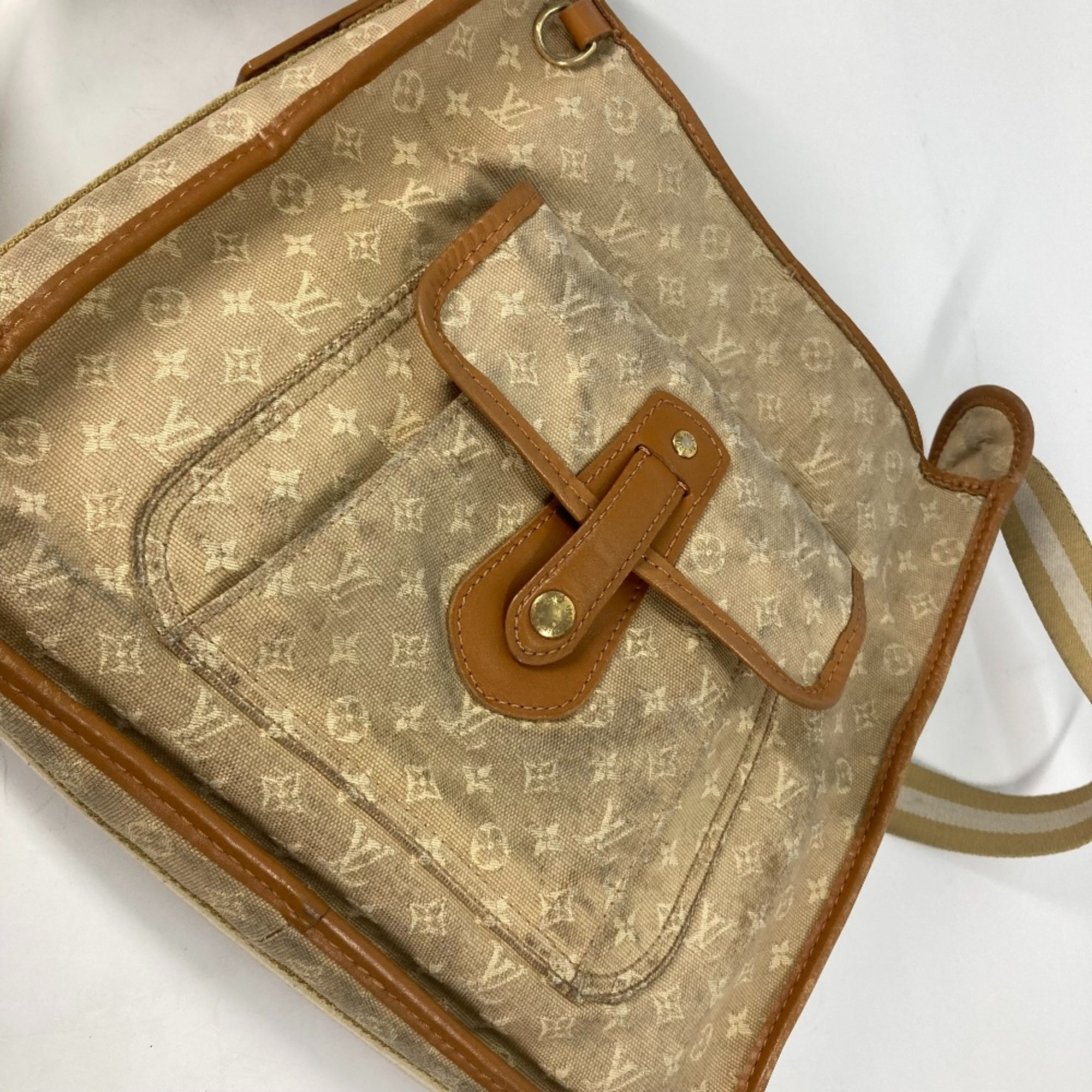 Louis Vuitton M92323 Monogram mini Bag Crossbody Shoulder Bag Beige