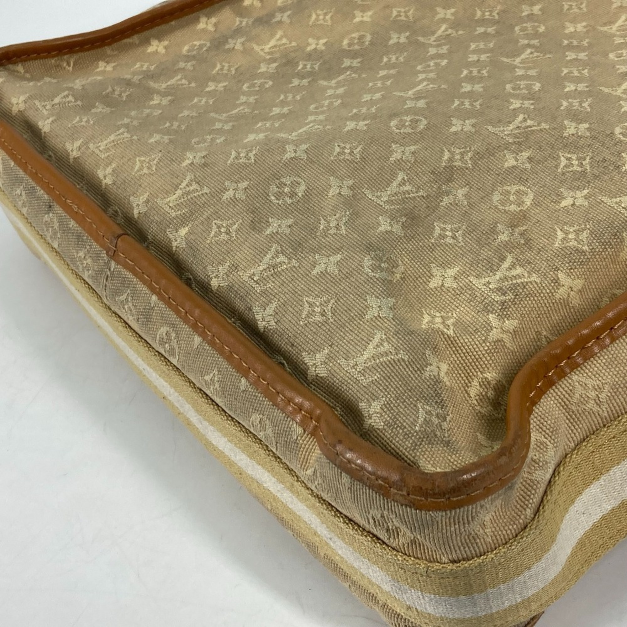 Louis Vuitton M92323 Monogram mini Bag Crossbody Shoulder Bag Beige