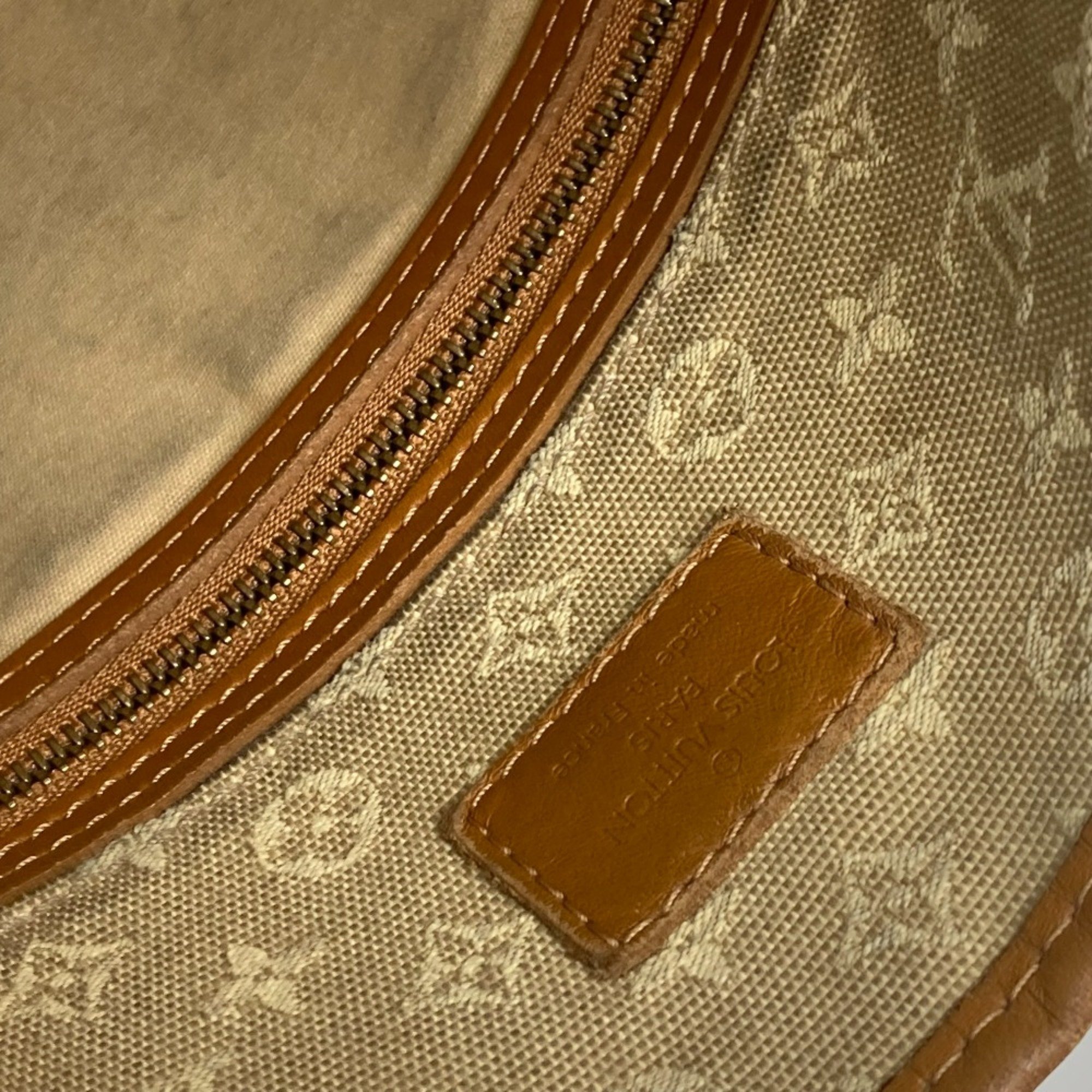 Louis Vuitton M92323 Monogram mini Bag Crossbody Shoulder Bag Beige