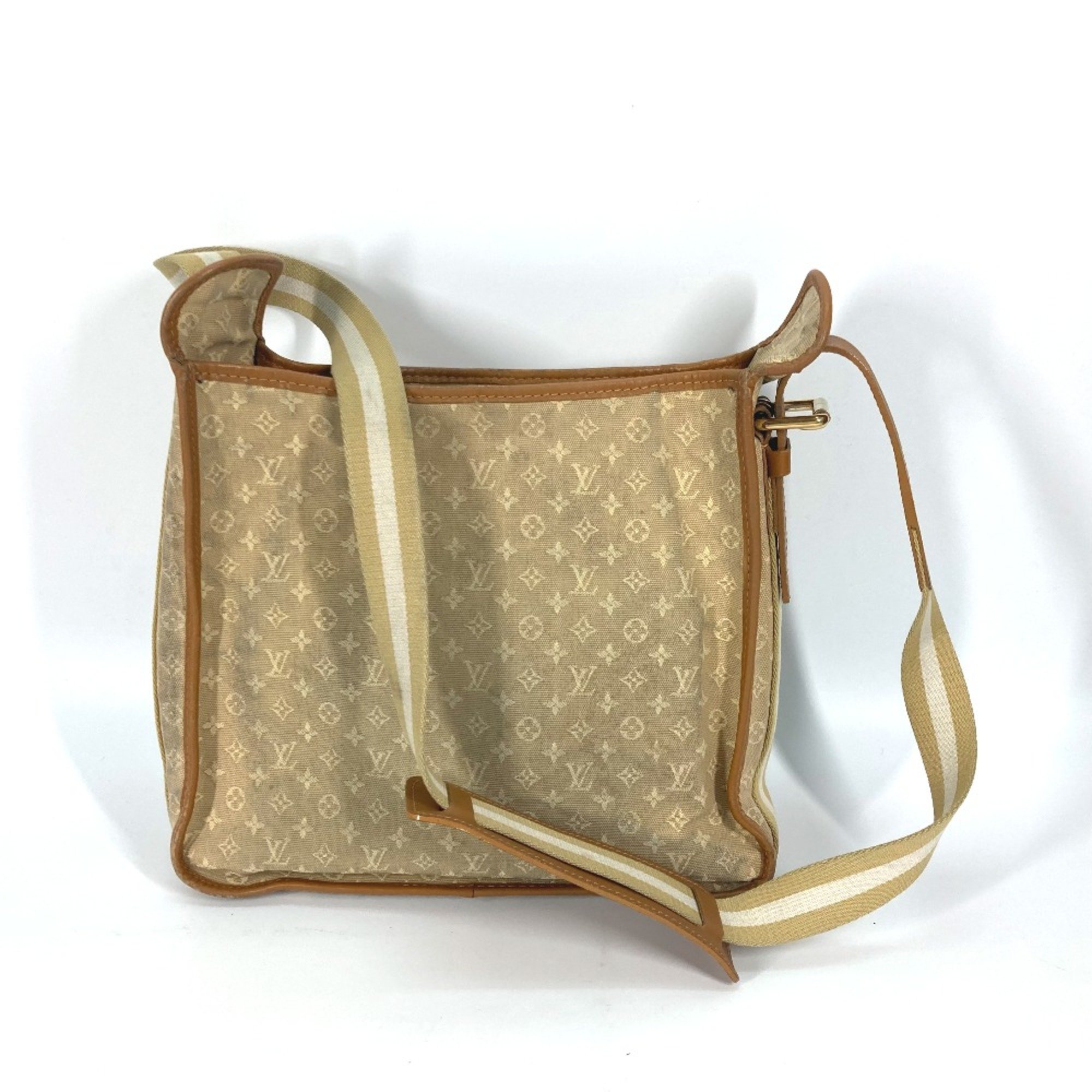 Louis Vuitton M92323 Monogram mini Bag Crossbody Shoulder Bag Beige