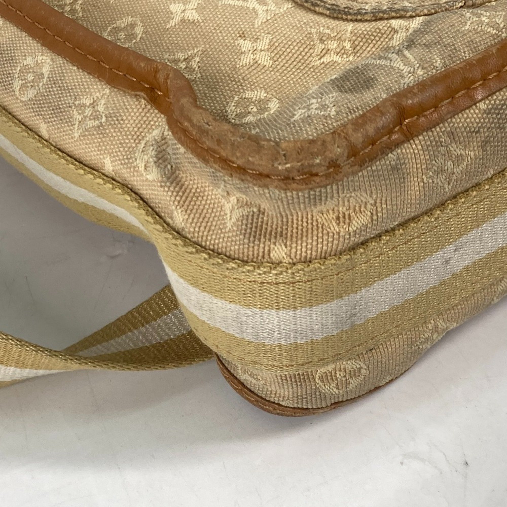 Louis Vuitton M92323 Monogram mini Bag Crossbody Shoulder Bag Beige