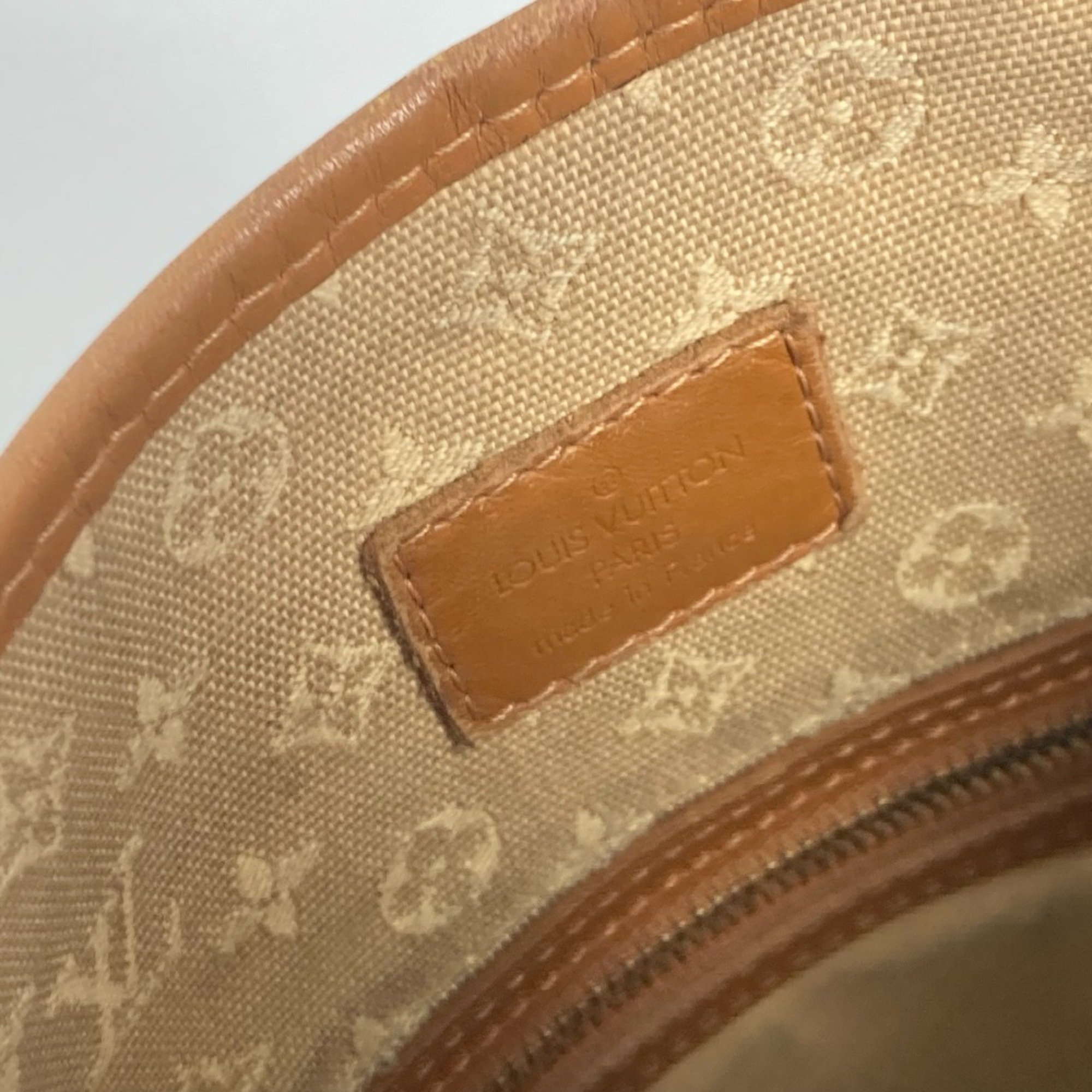 Louis Vuitton M92323 Monogram mini Bag Crossbody Shoulder Bag Beige