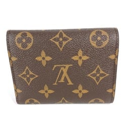 Louis Vuitton M81631 Monogram Vivienne short wallet Trifold wallet Brown