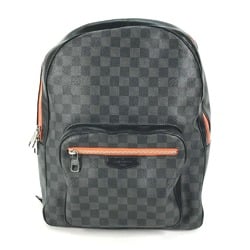 Louis Vuitton N42403 Damier Graphite backpack bag Backpack Black Orange