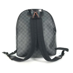 Louis Vuitton N42403 Damier Graphite backpack bag Backpack Black Orange