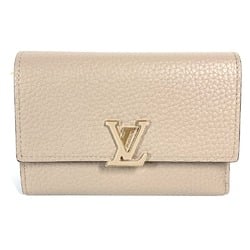 Louis Vuitton M62159 Compact wallet Trifold wallet Galet Beige