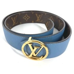 Louis Vuitton M0142V Monogram belt Brown blue