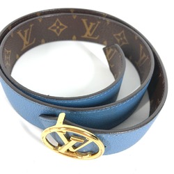 Louis Vuitton M0142V Monogram belt Brown blue