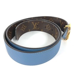 Louis Vuitton M0142V Monogram belt Brown blue