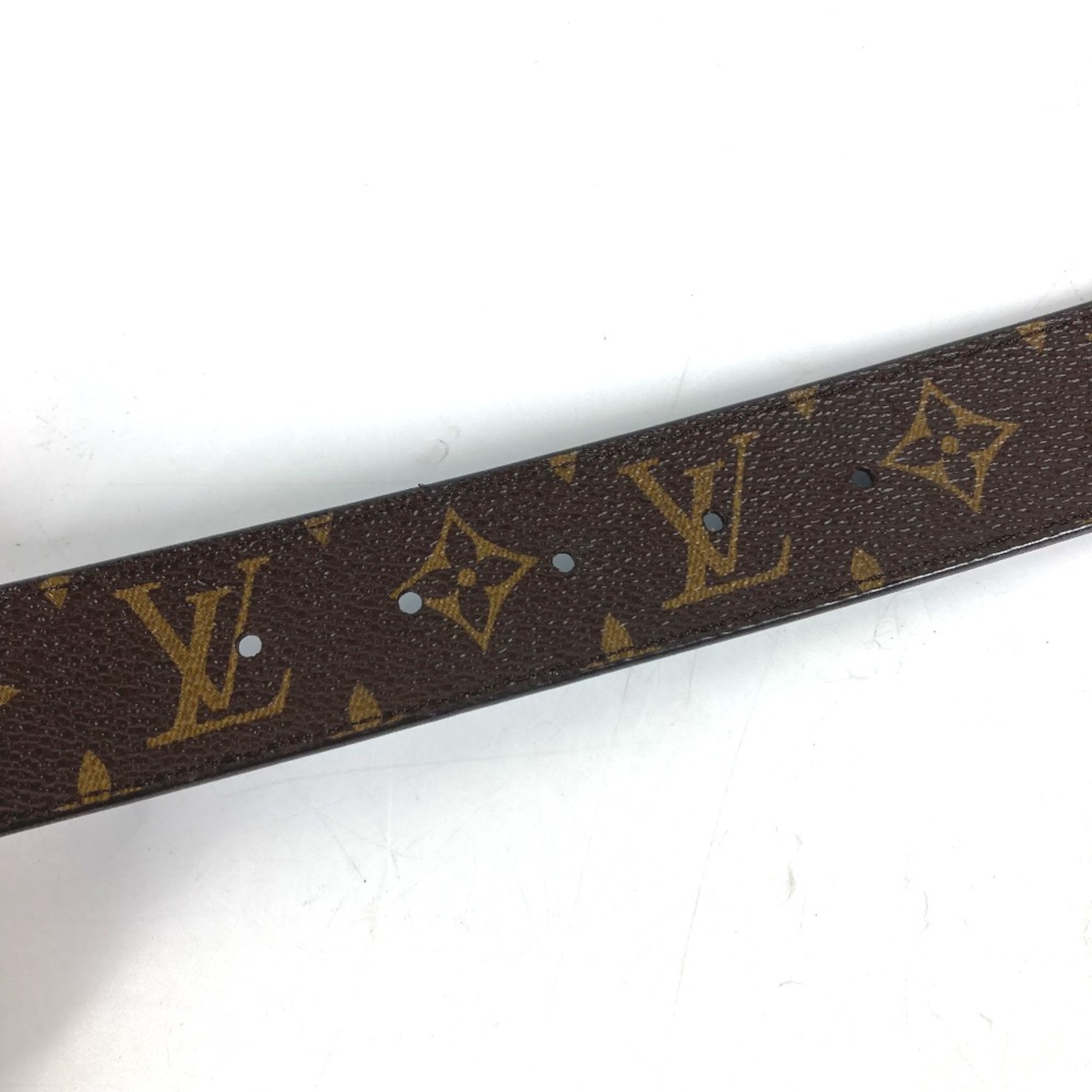 Louis Vuitton M0142V Monogram belt Brown blue