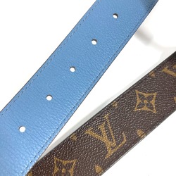 Louis Vuitton M0142V Monogram belt Brown blue