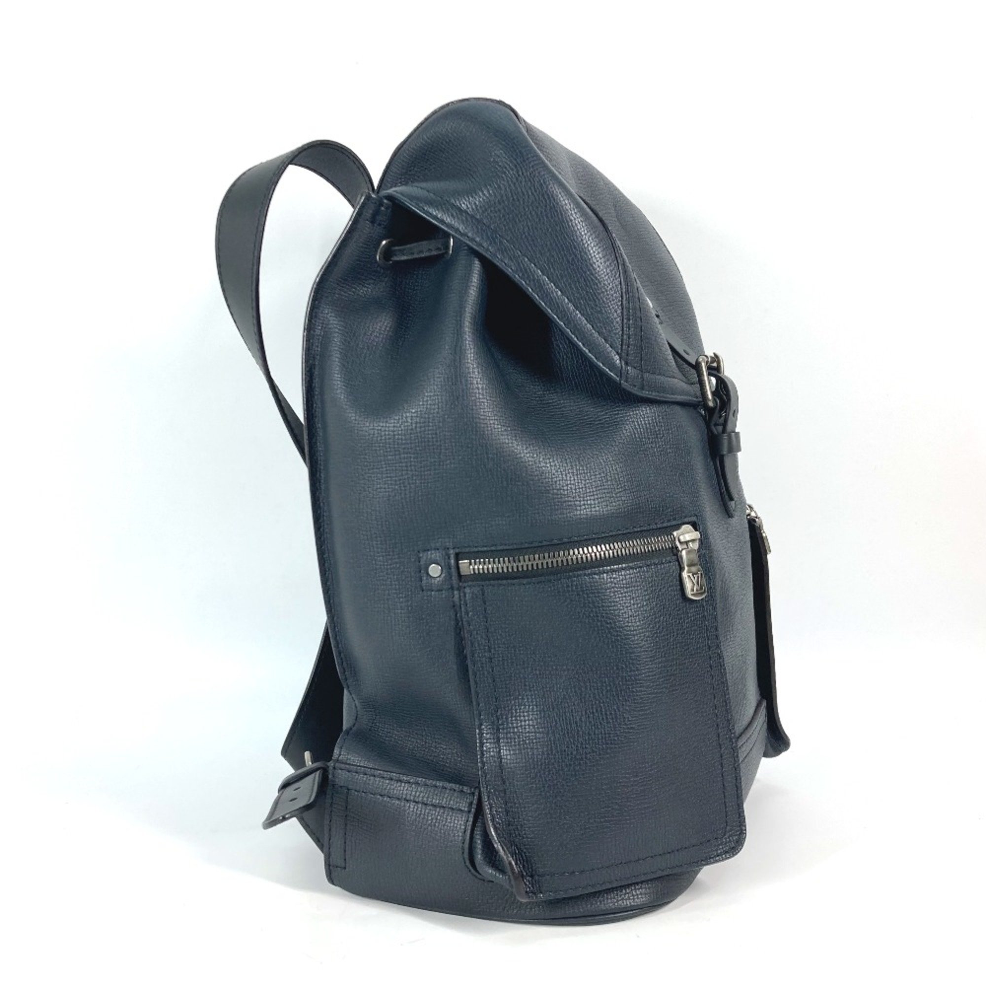 Louis Vuitton M54960 Utah Bag Backpack Blue Marine Navy