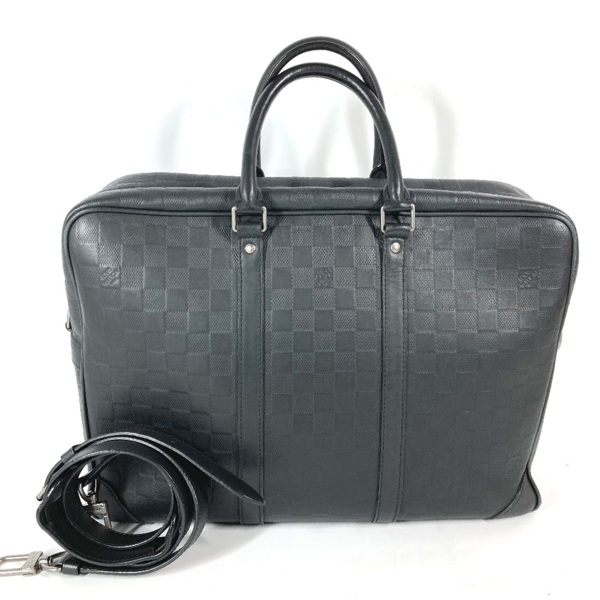 Louis Vuitton N41146 Damier Infini Business bag 2WAY Shoulder Bag Hand Bag Noir Black