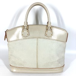 Louis Vuitton M91874 Suhali Tote Bag Hand Bag White