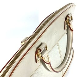 Louis Vuitton M91874 Suhali Tote Bag Hand Bag White