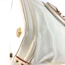 Louis Vuitton M91874 Suhali Tote Bag Hand Bag White