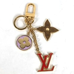 Louis Vuitton M00556 Monogram Key Holder Key Ring charm Gold x Red x Pink